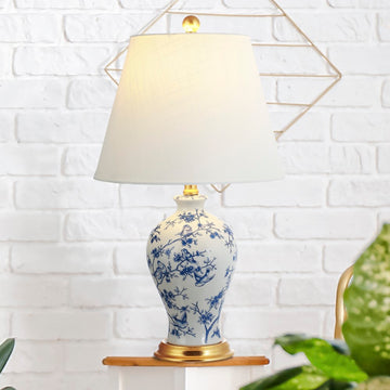 Grace 24" Floral LED Table Lamp - JONATHAN Y